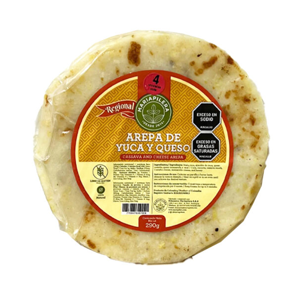 Arepa de yuca y queso 280gr. - Image 2